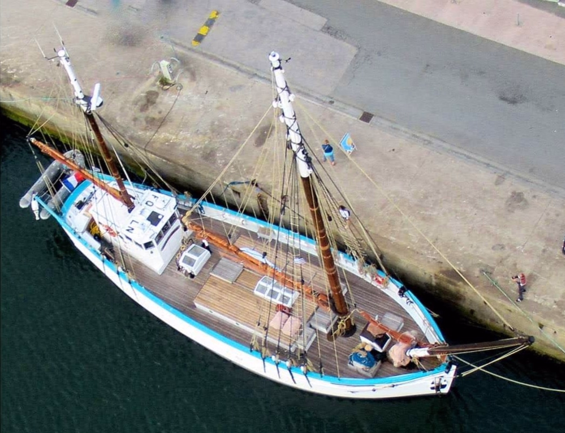 🚢 Bateau de croisière à voile - Jours 1 à 7