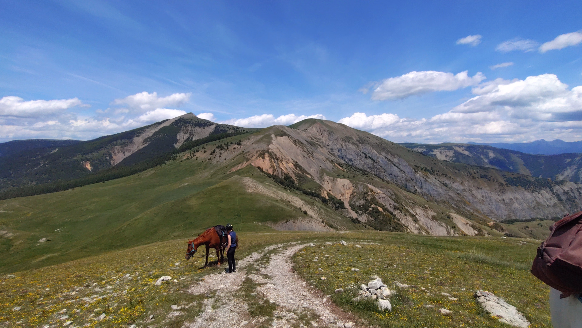 Tour des Monges à cheval