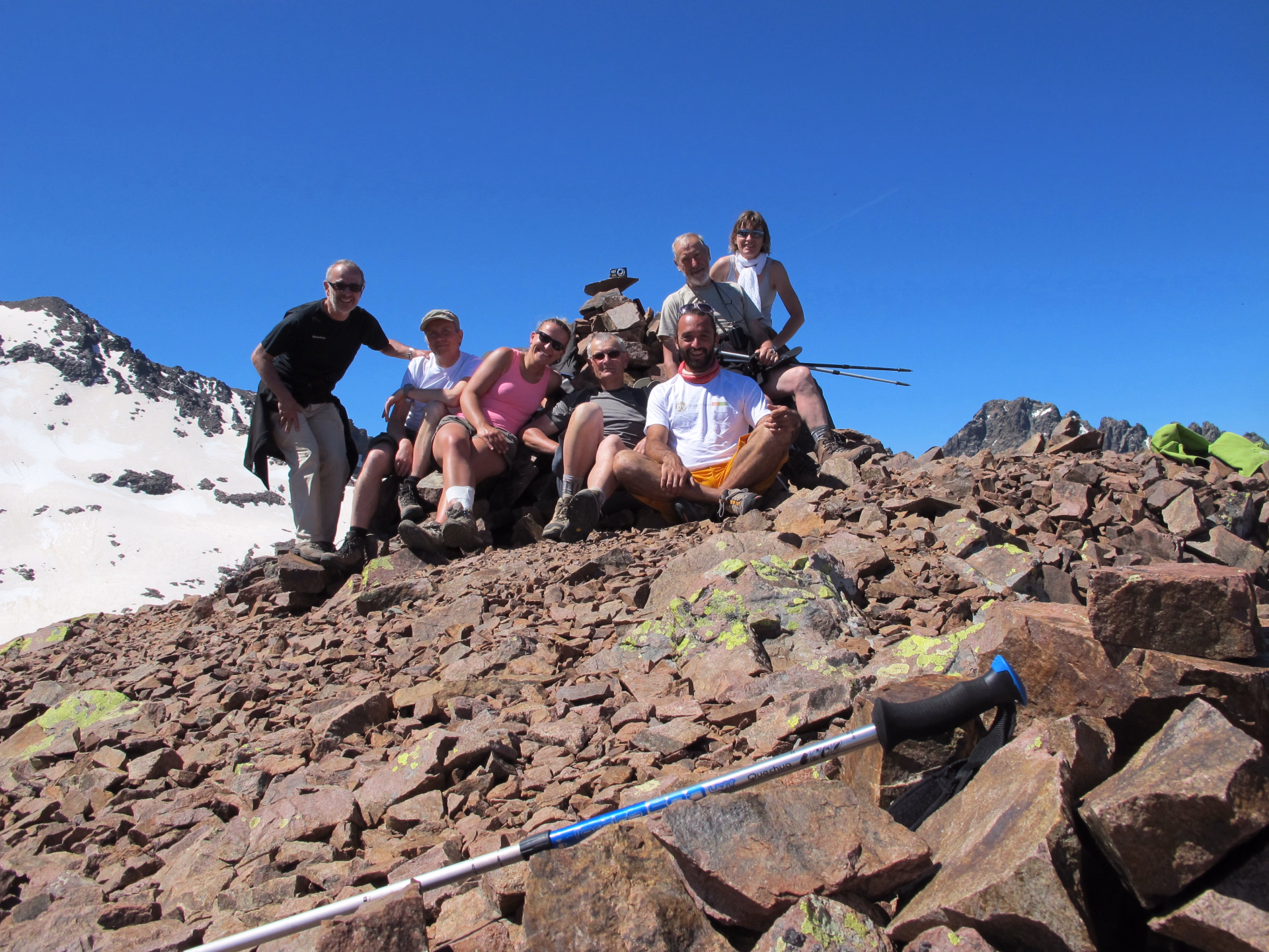 Le GR20 Nord tracé originel en groupe