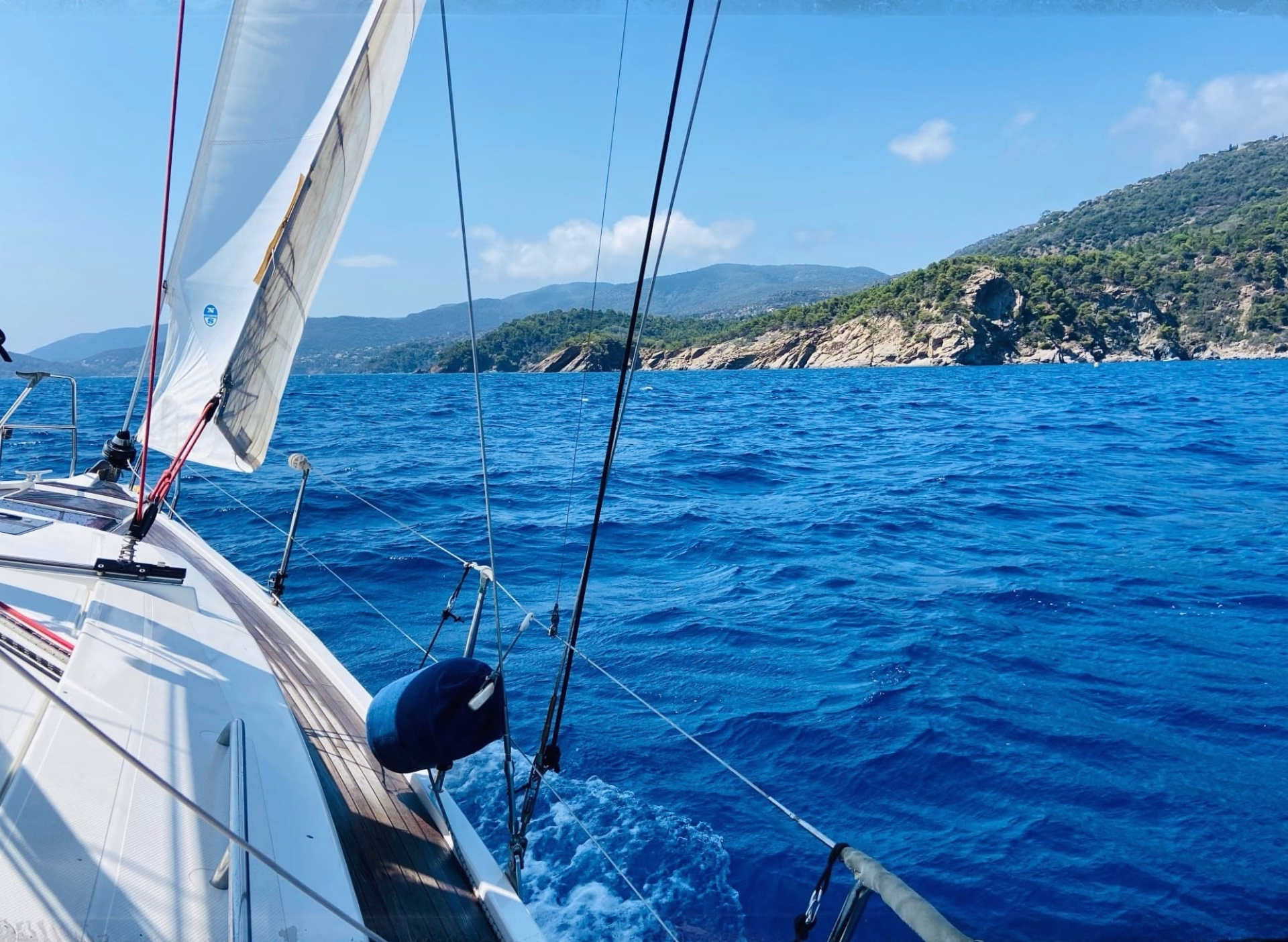 Stage de voile week-end aux îles de Lerins et l'Esterel