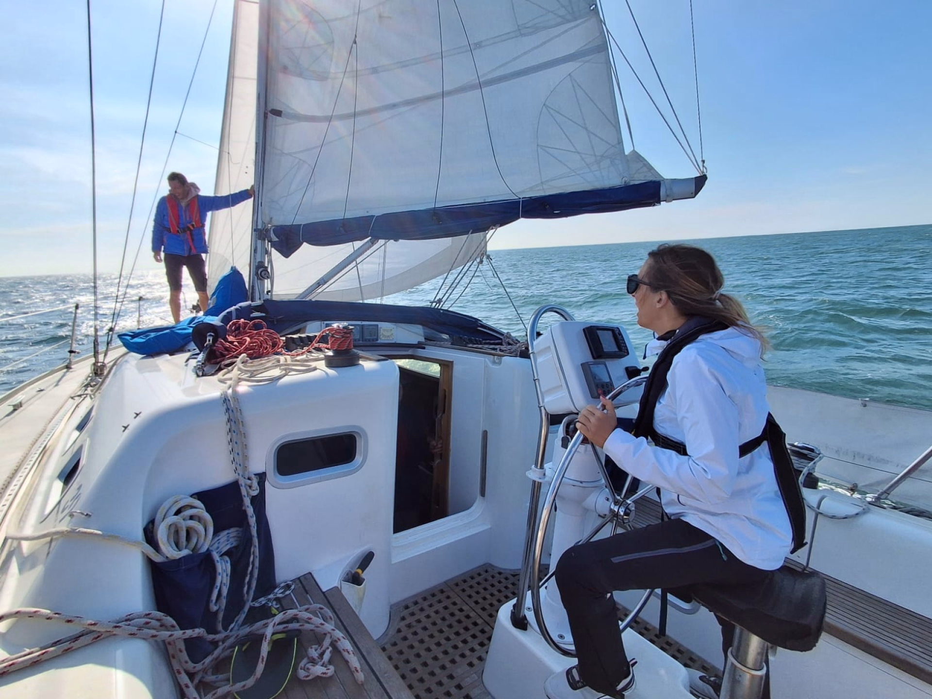 Week-end initiation sur voilier habitable La Rochelle