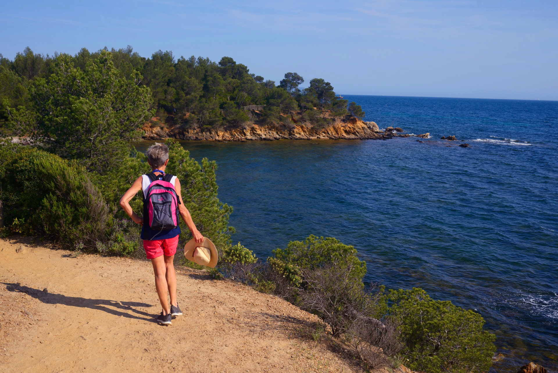 Randonnée sur les Iles d'Or : Porquerolles et Port Cros