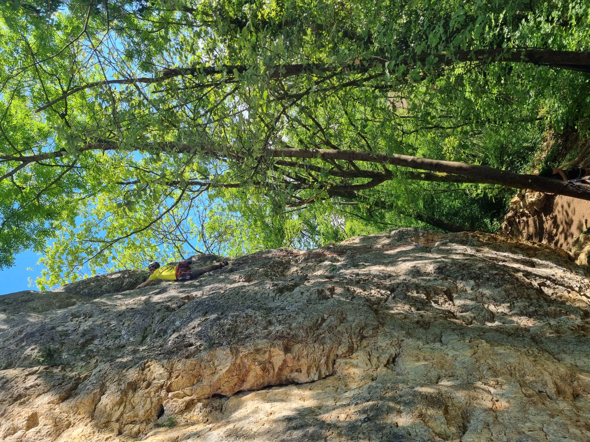 Séjour escalade et itinérance à vélo le long de la via Rhôna