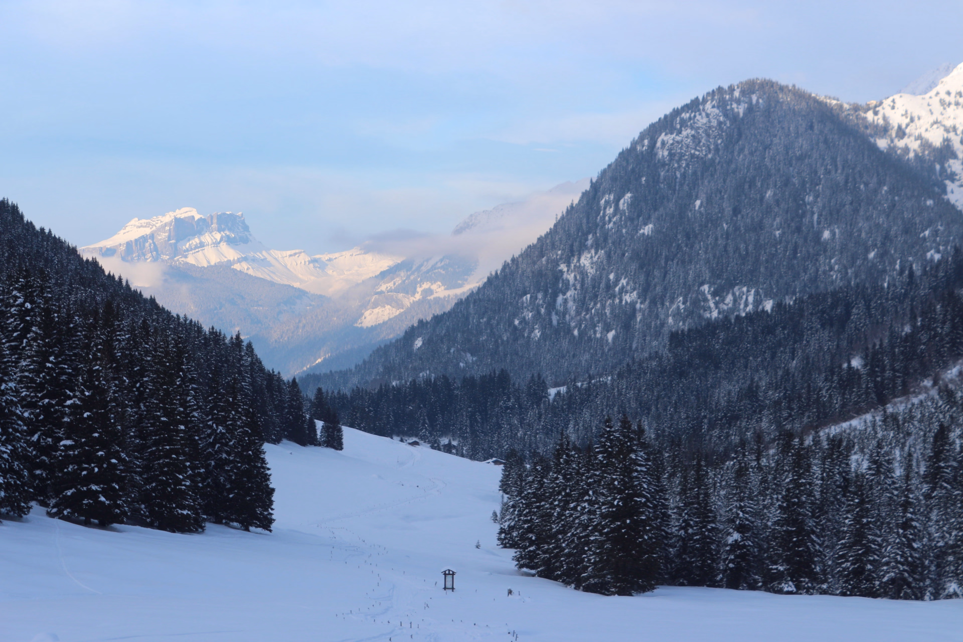 Séjour raquettes au pays du Mont-Blanc