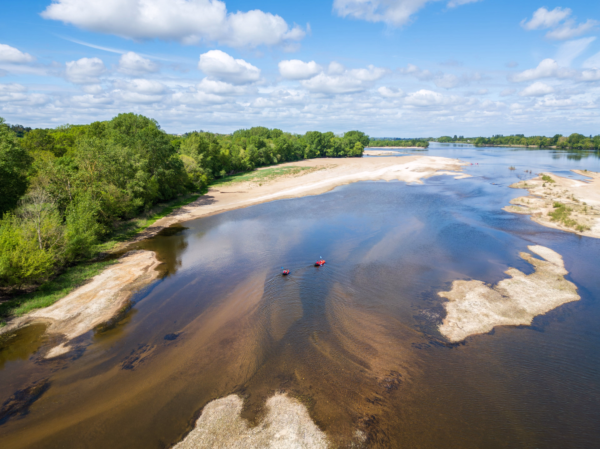 La Loire sauvage en packraft, entre eau et vignobles