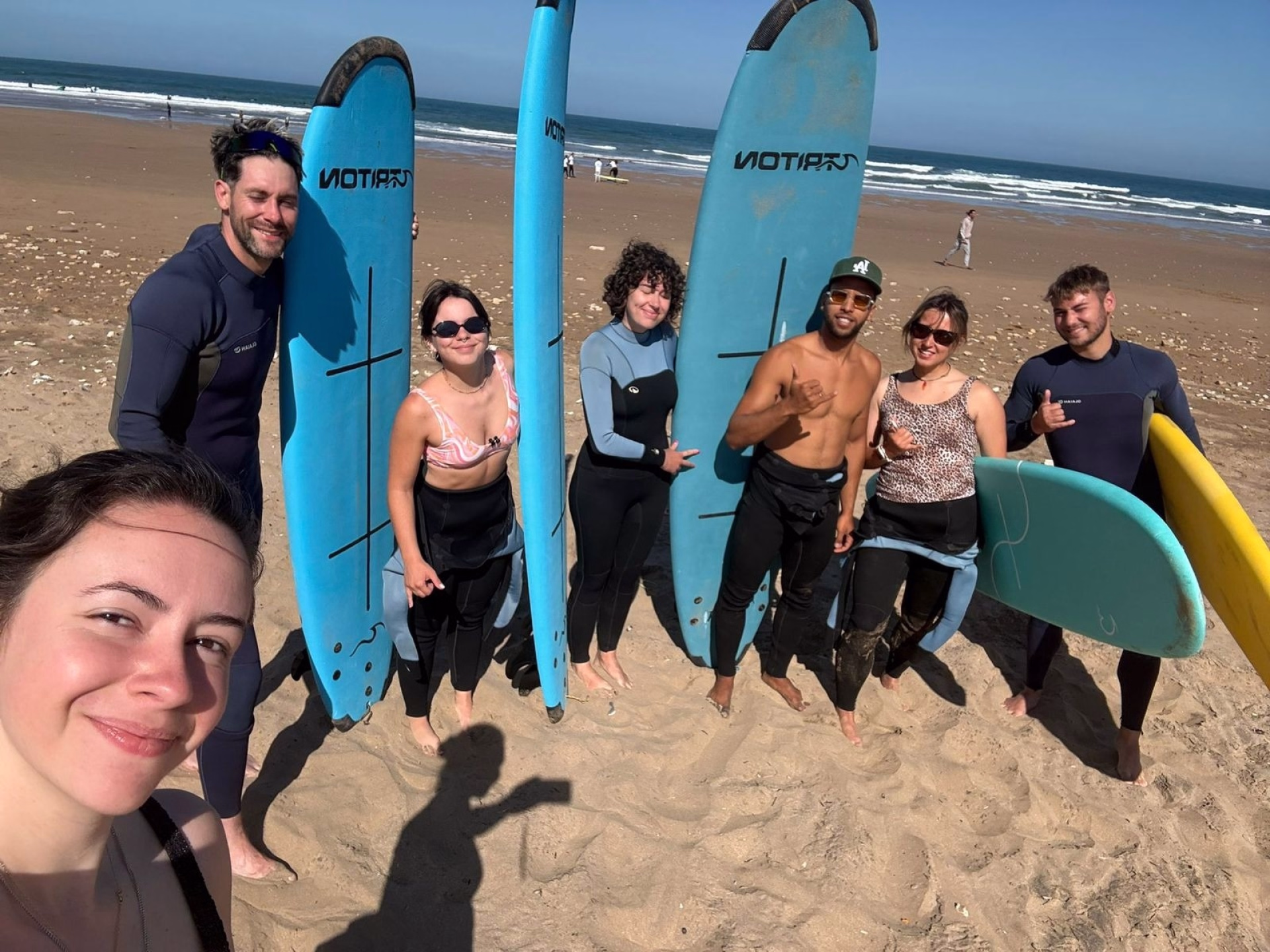 6 jours Surf & Yoga à Tamraght au cœur de la baie de Taghazout