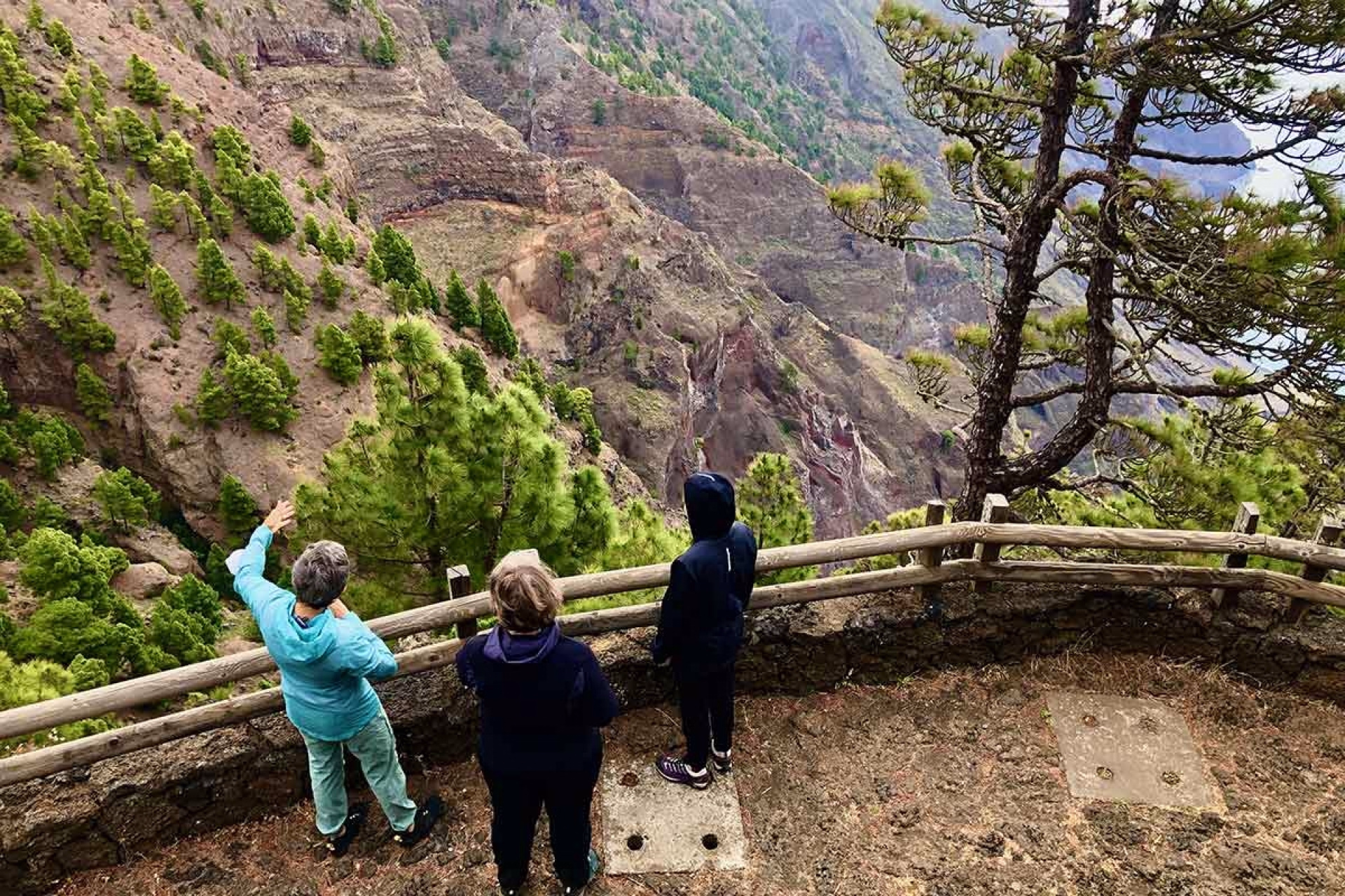 Randonnée sur le parcours naturel de l'île d'El Hierro