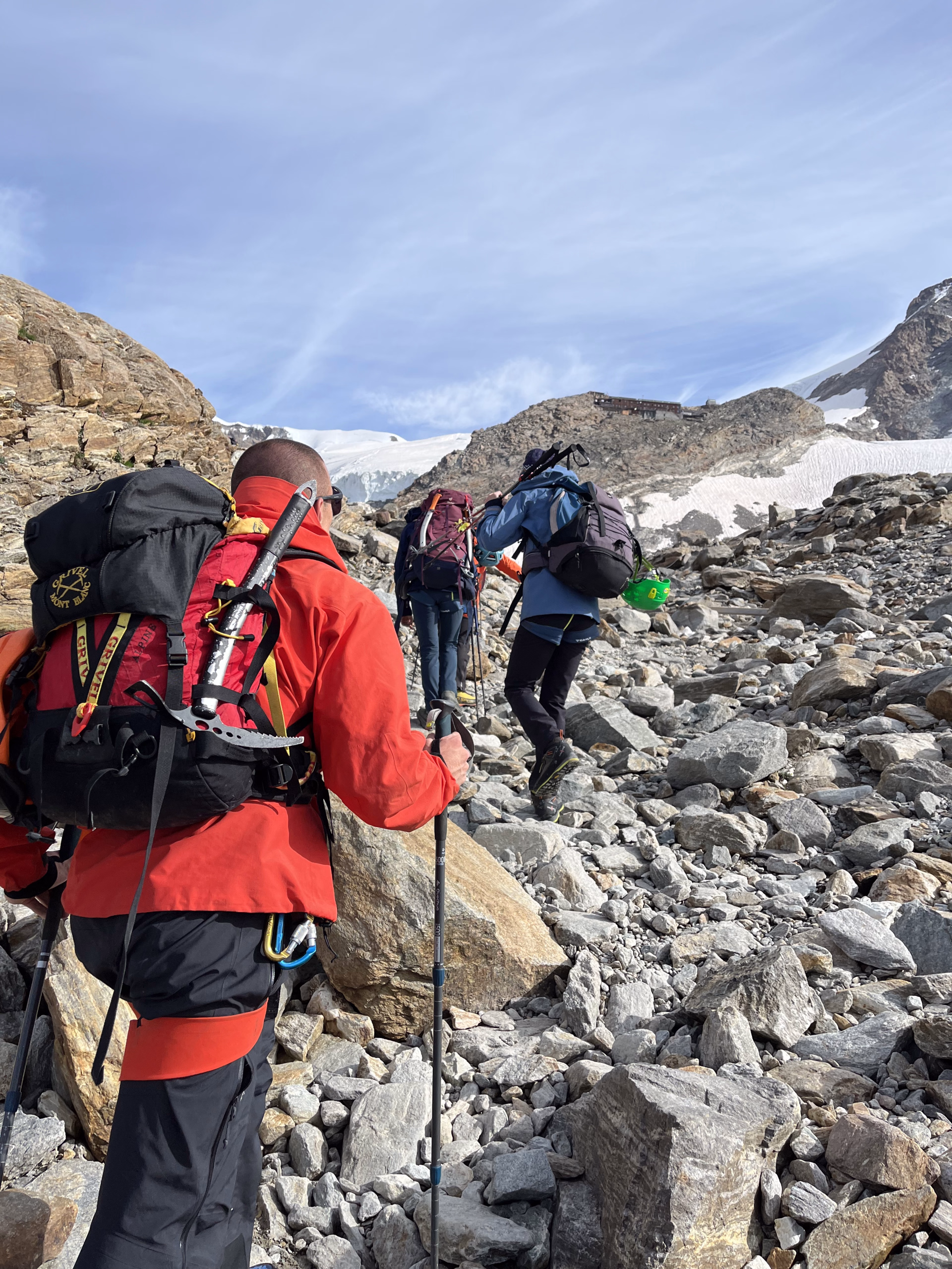 Mont Rose 4556m en 2 jours