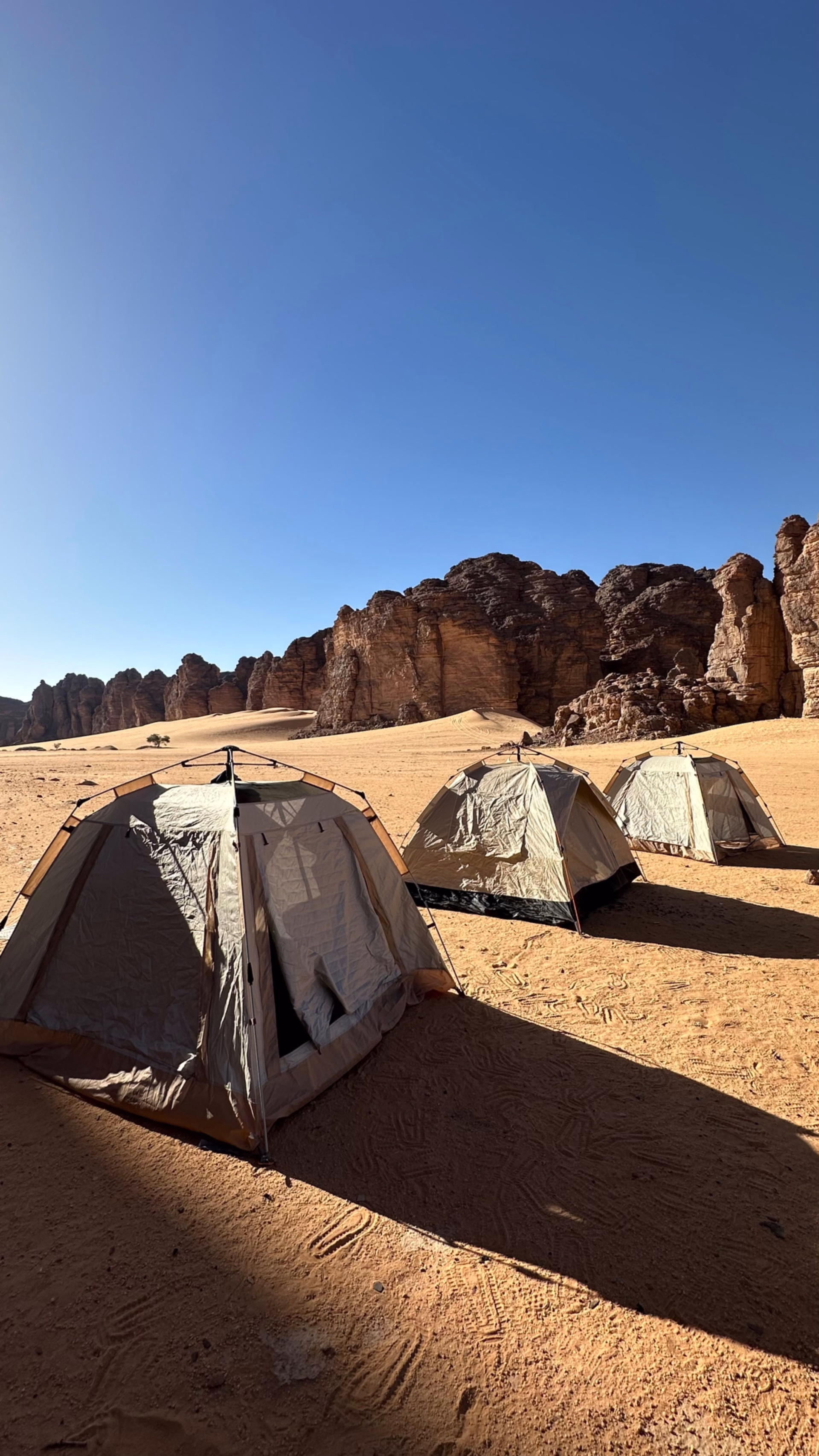 ⛺️ Bivouac / Tente - Jours 1 à 6