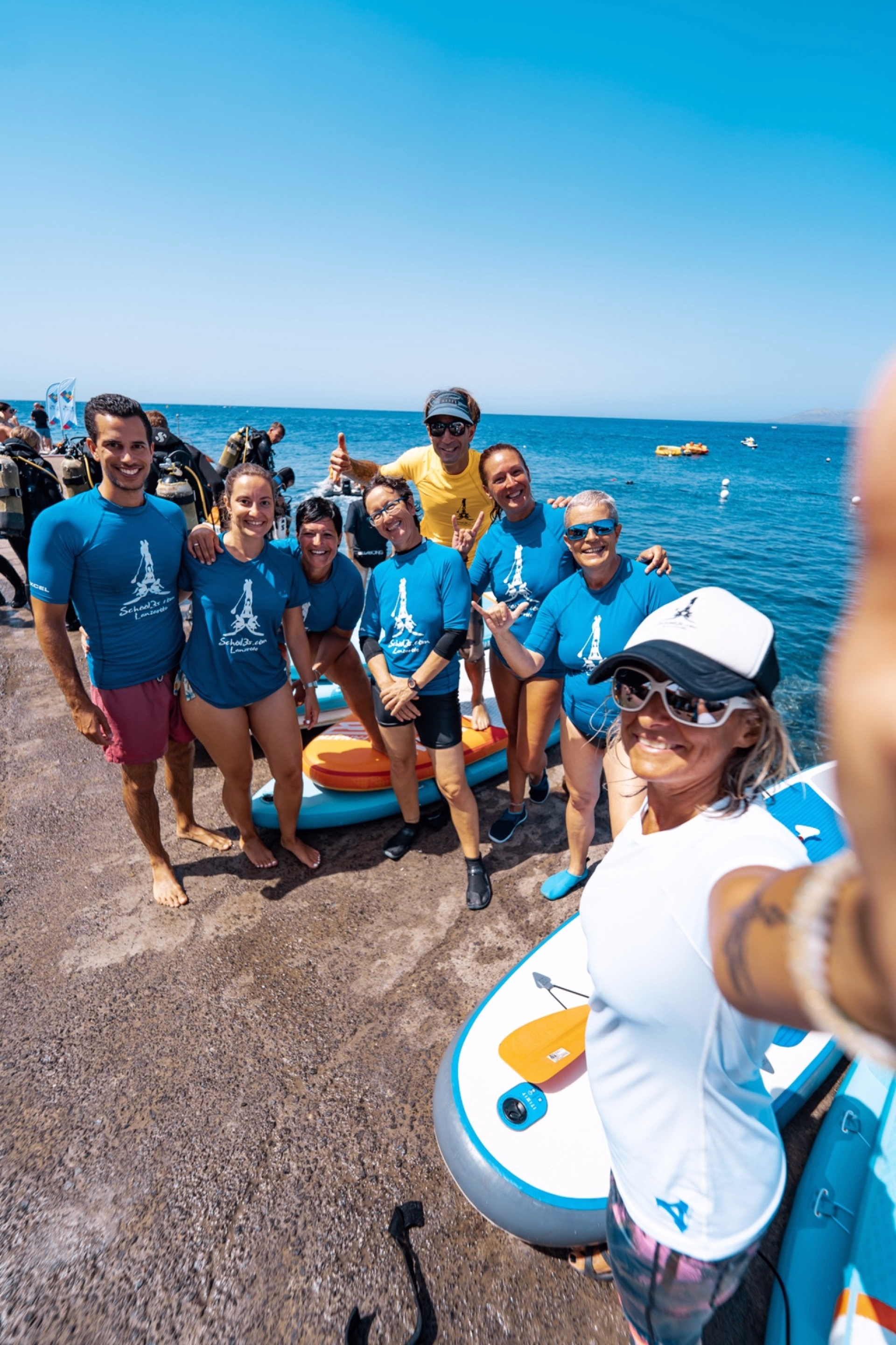 Retraite océan et bien-être : surf, paddle et yoga à Lanzarote