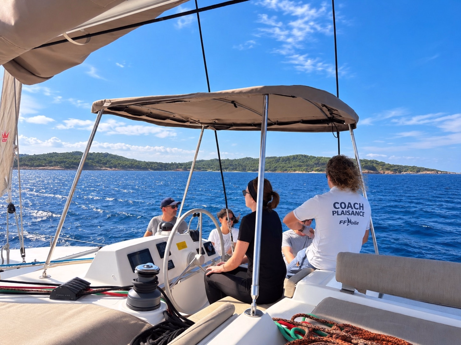 Stage apprentissage en Catamaran à Hyères – École certifiée FFV