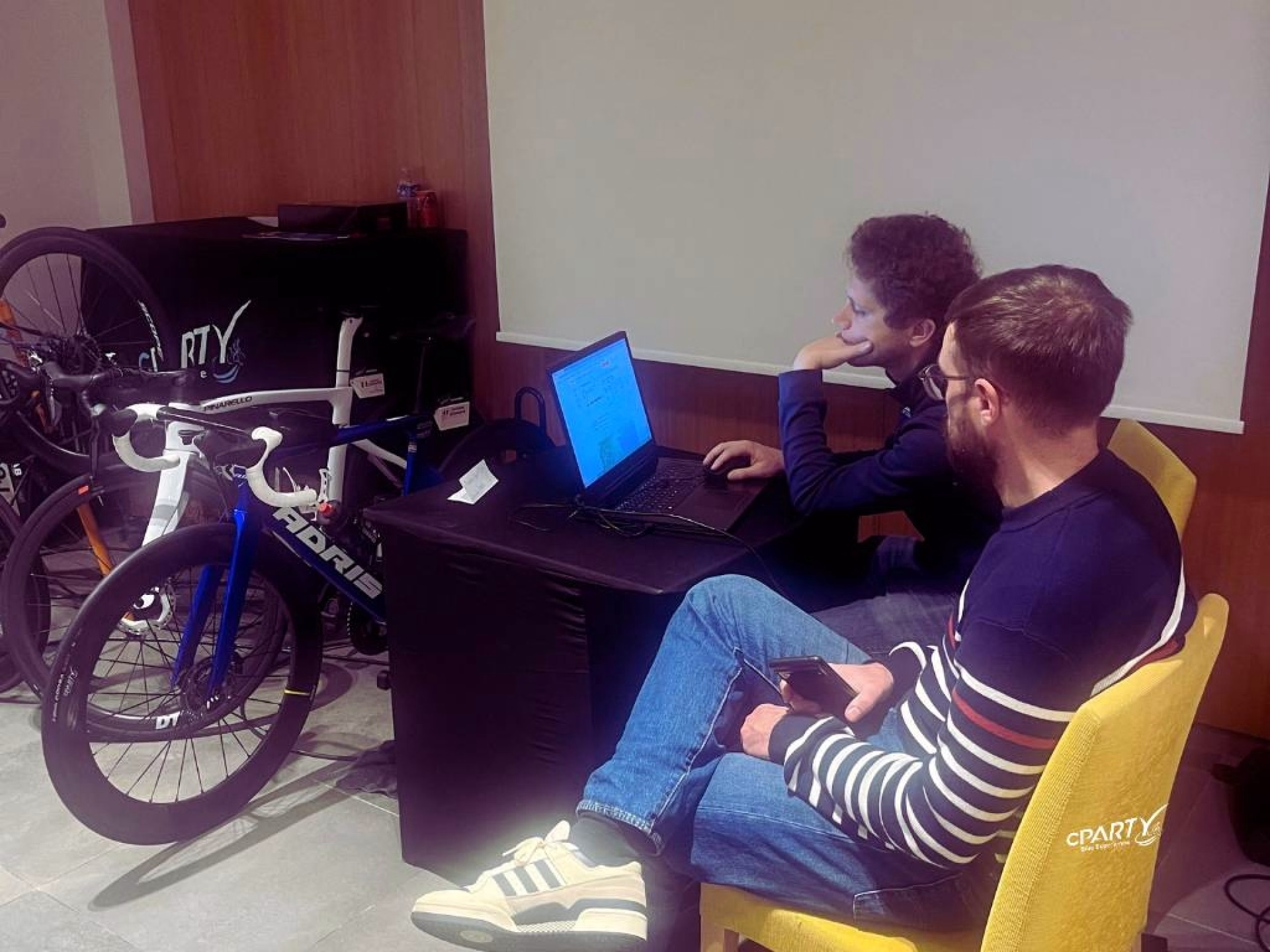 Cyclisme à Rosas avec un entraîneur du World Tour