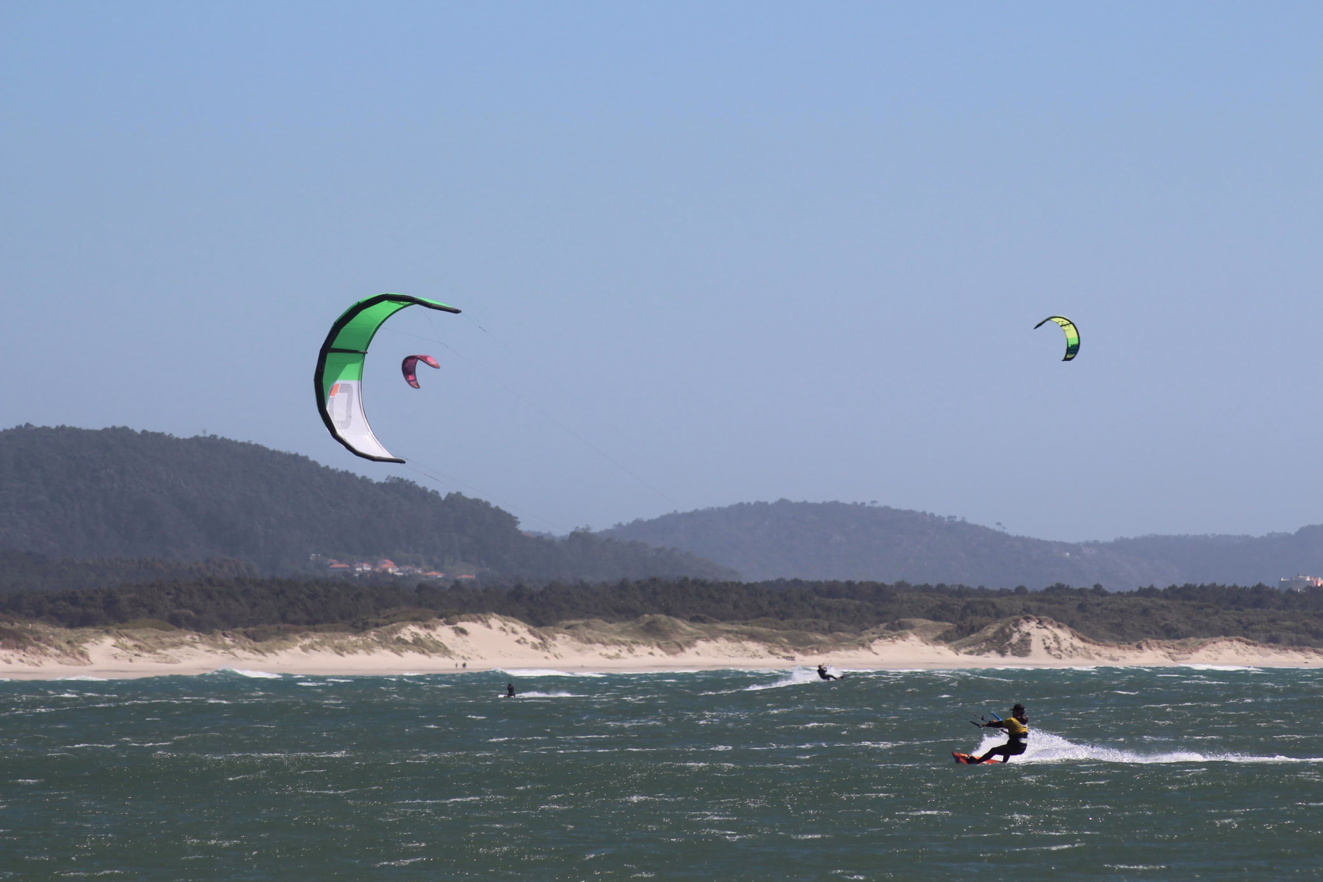 Stage de kitesurf au nord du Portugal