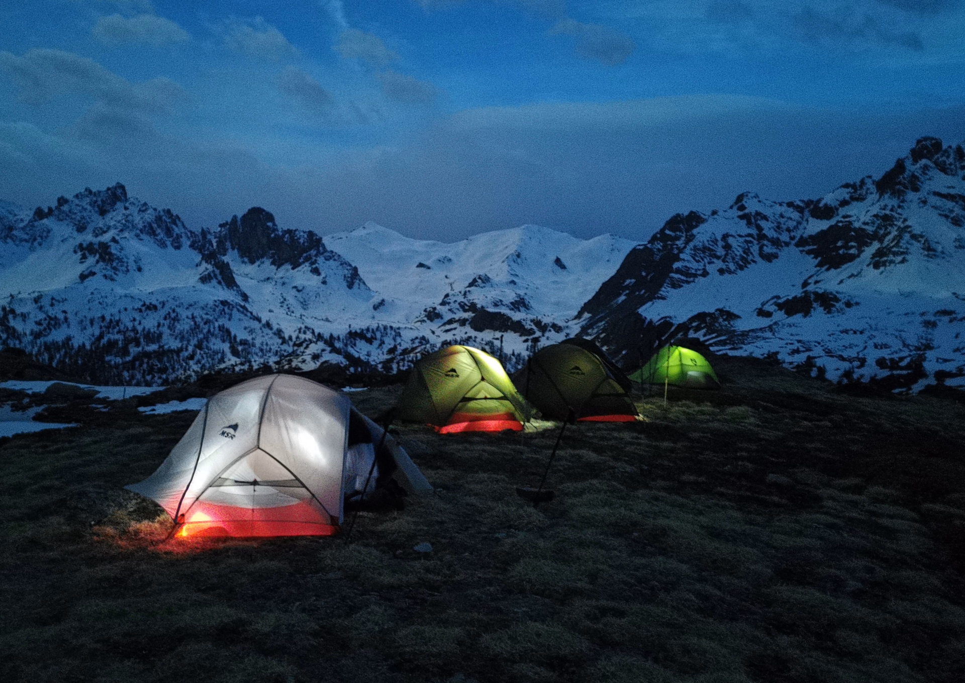 ⛺️ Bivouac / Tente - Jours 1 à 4