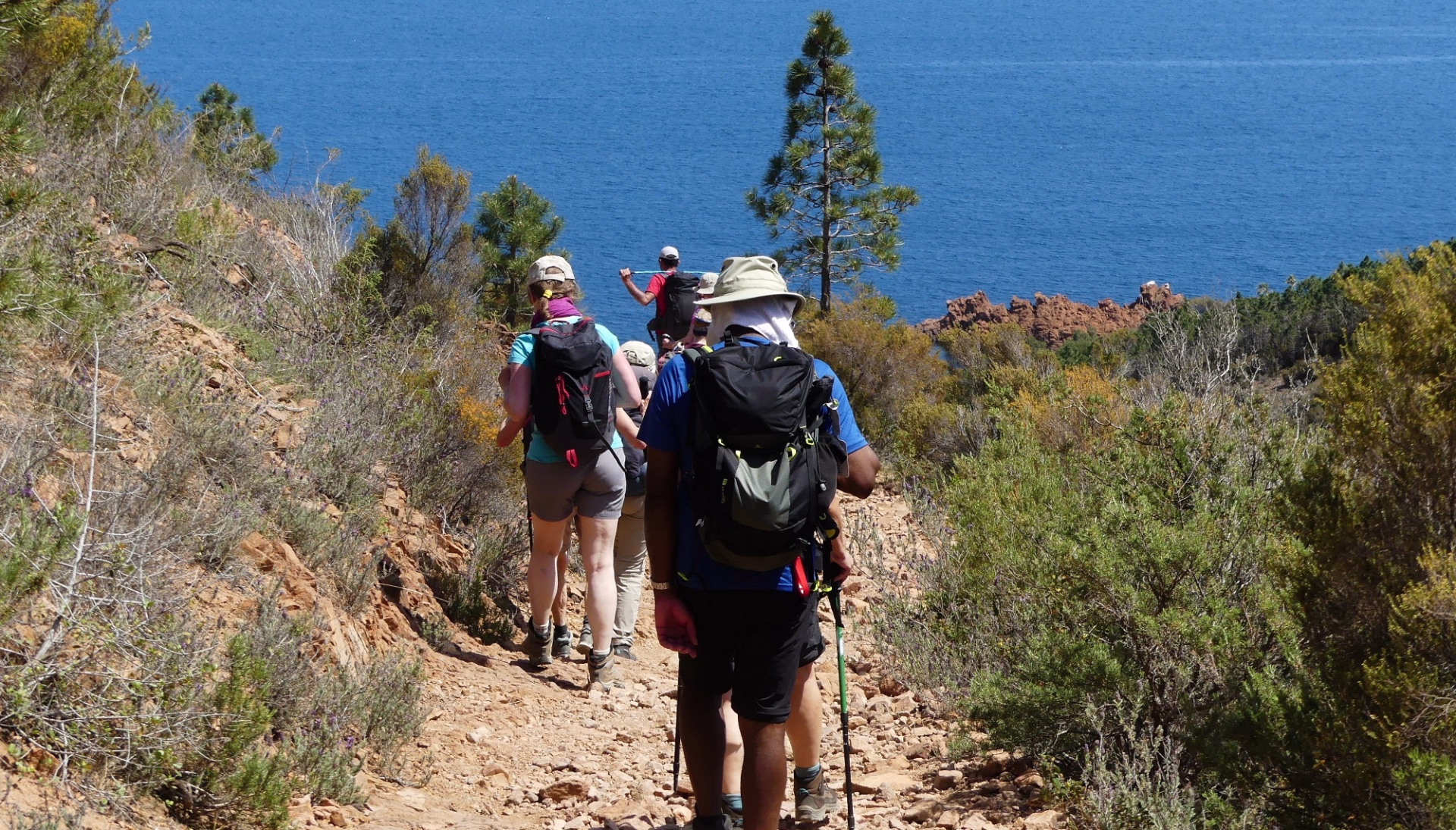 Randonnée sur la Côte d’Azur entre Estérel et îles de Lérins