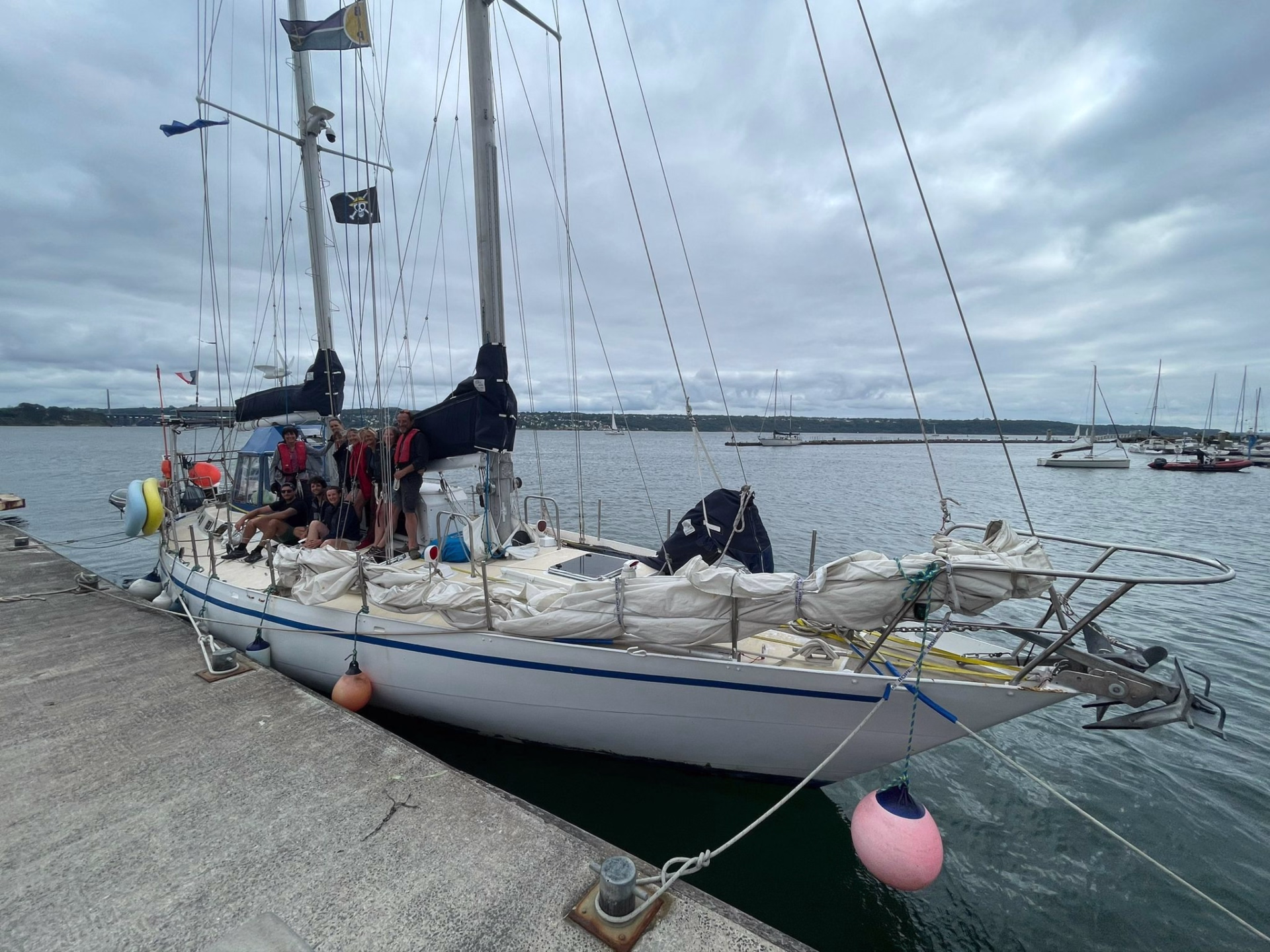 🚢 Bateau de croisière à voile - Jour 1