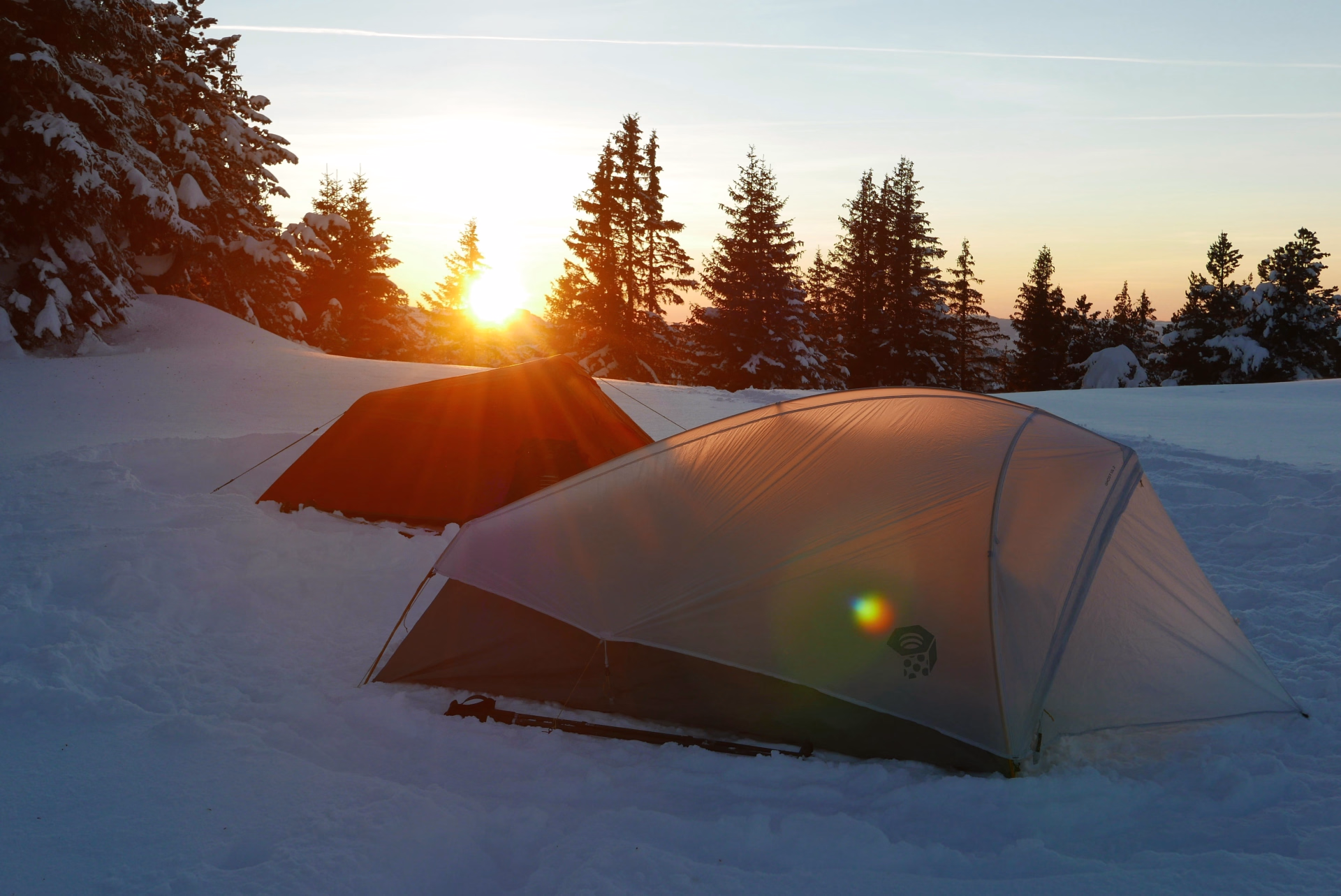 Raquettes & bivouac hivernal près d'Annecy