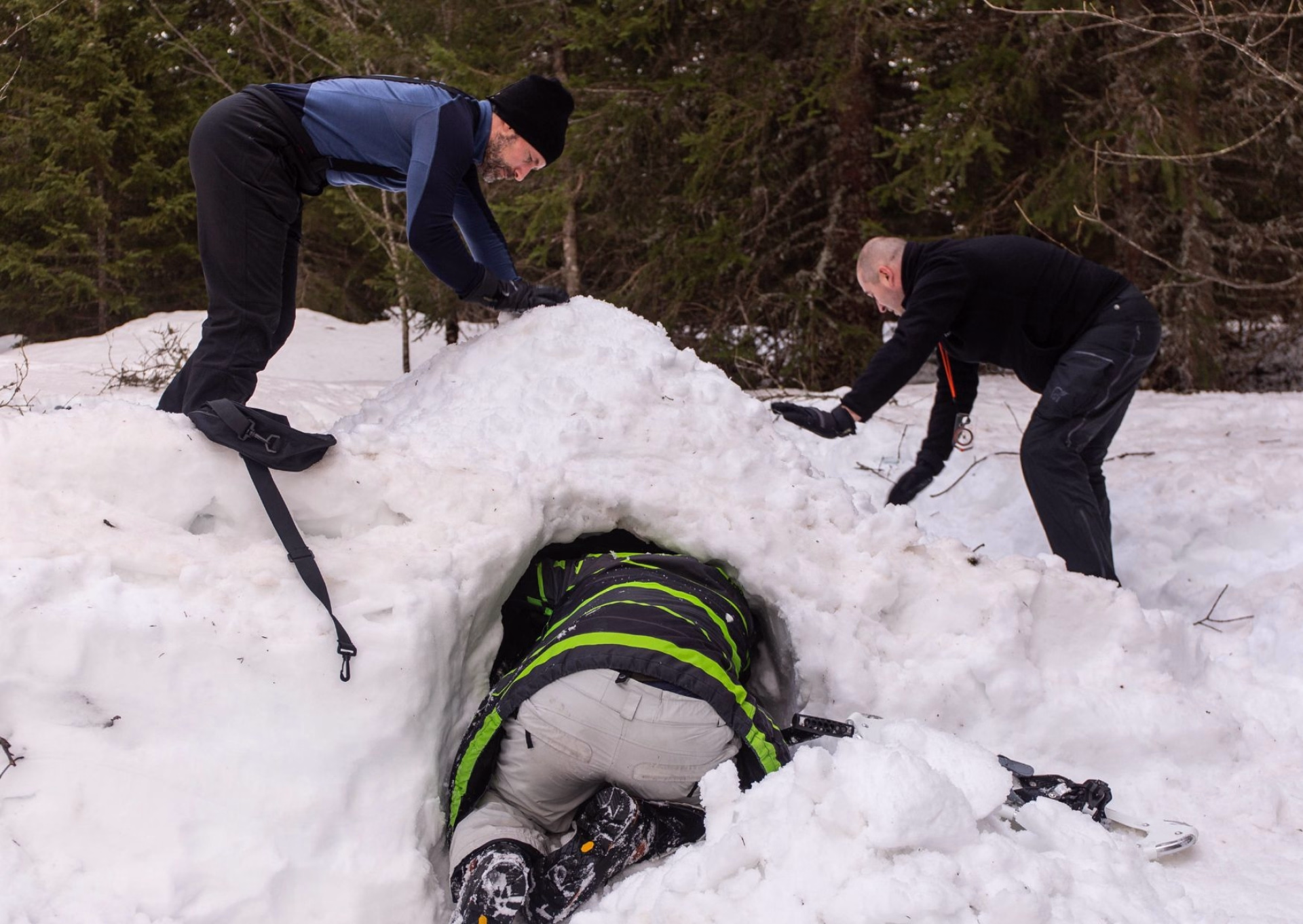 Stage de survie "Grand froid" Savoie - 3 jours