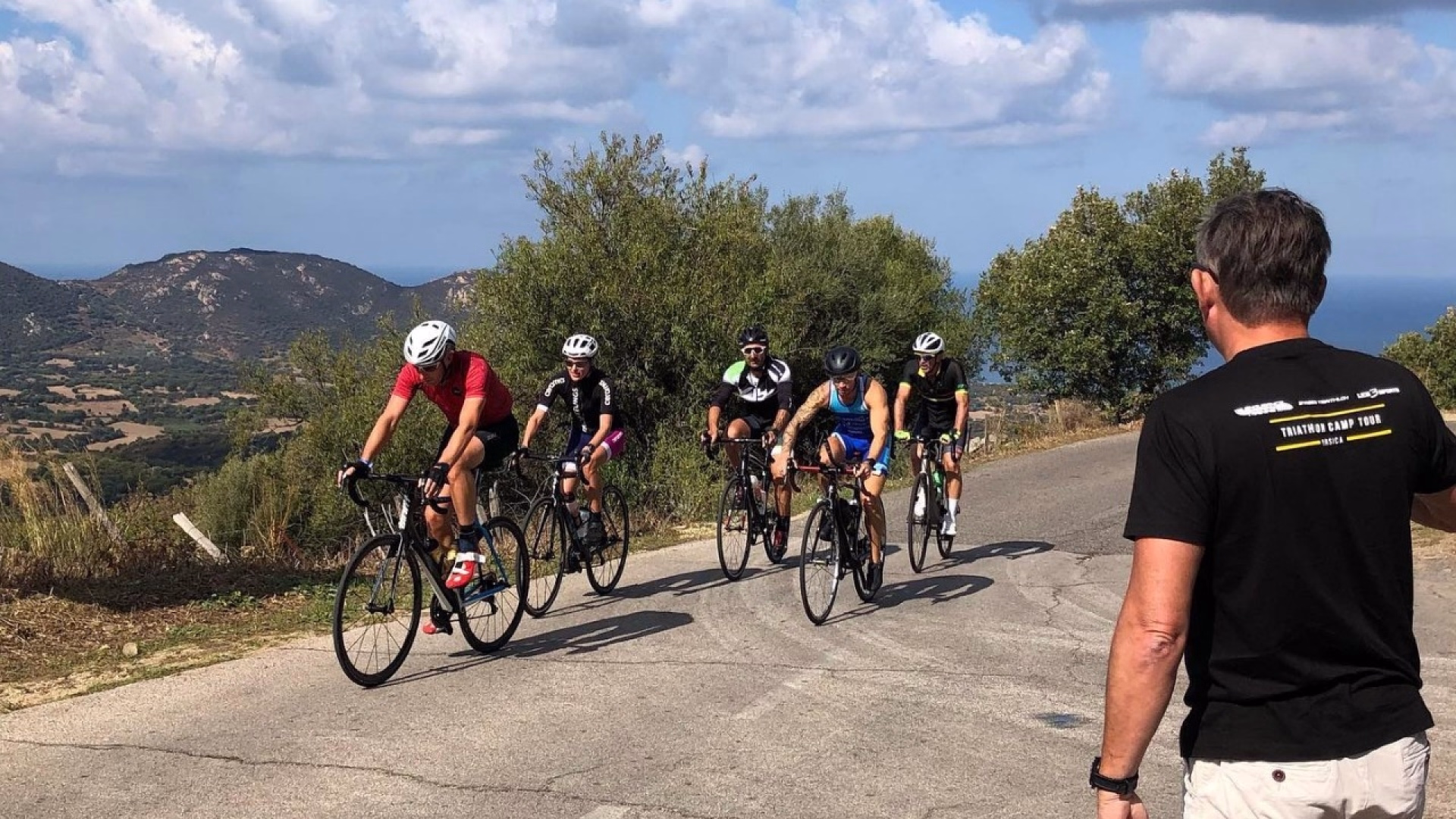 Stage triathlon en itinérance en Corse