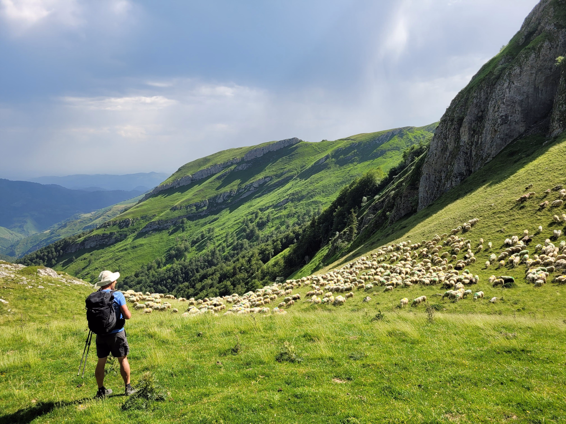GR10 étape 2 : Saint Jean Pied de Port à Etsaut en liberté