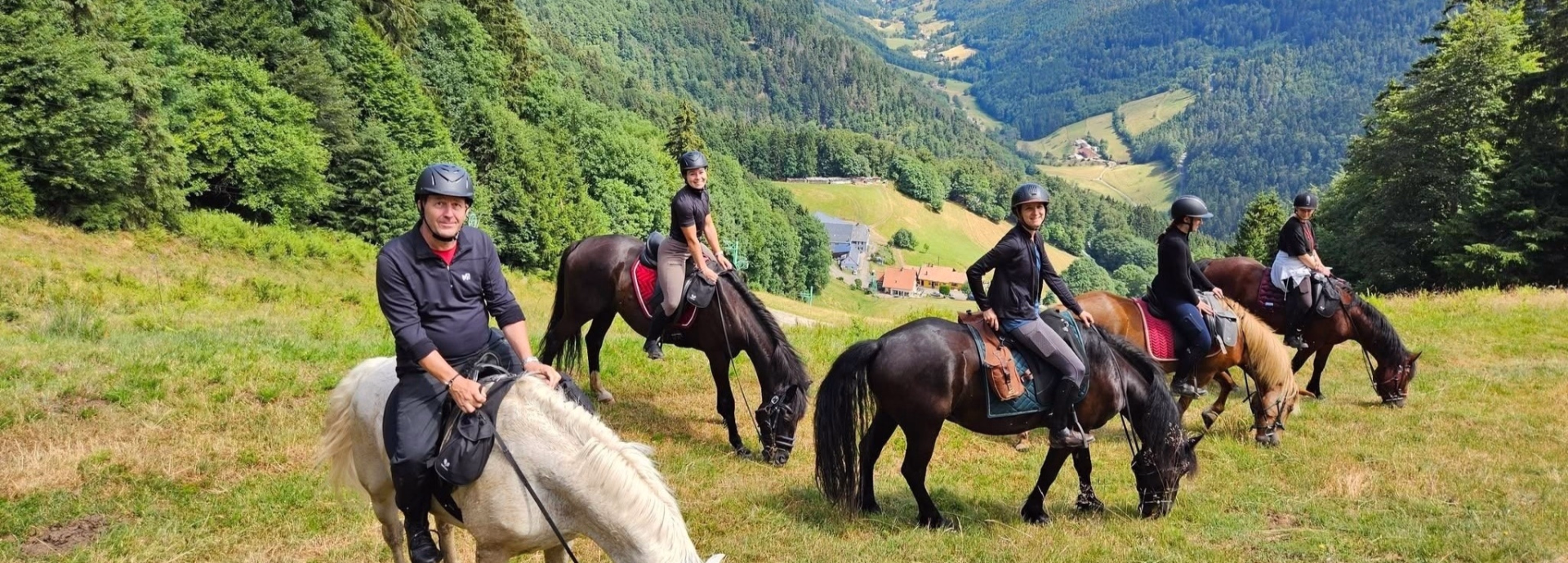 Randonnée de 5 jours à cheval dans les Vosges