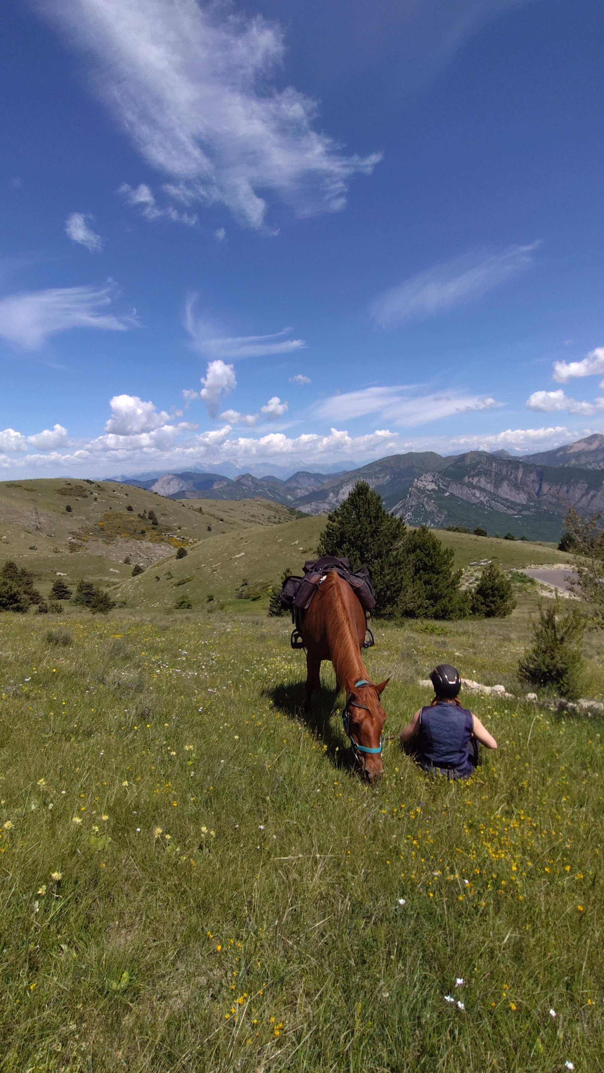 Tour des Monges à cheval