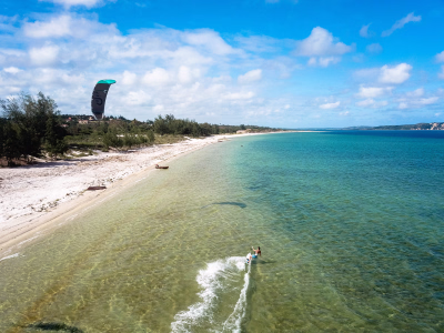 Séjours et stages de kitesurf au Mozambique