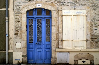 Photo d'une façade à Cherbourg