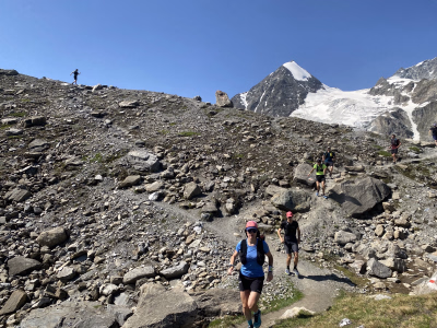 Trail running × Col du Grand-Saint-Bernard