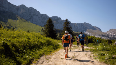 Trail running Isère