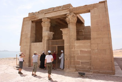Temple au lac Nasser