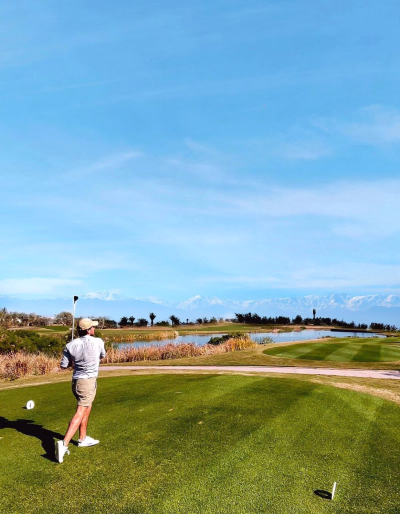 Golf × Maroc