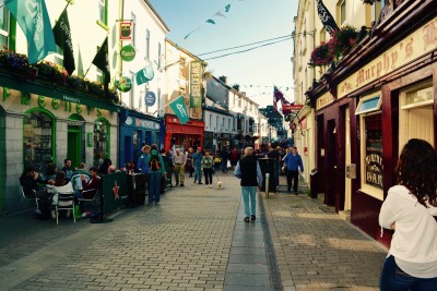 Dans les rues de Galway