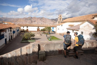Randonneurs à Cuzco
