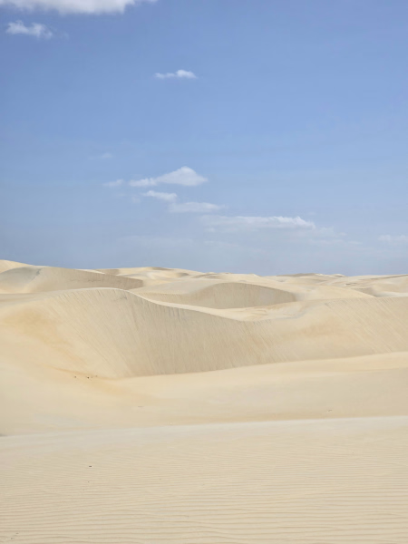 La dune blanche maroc