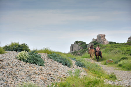 Randonnée équestre en Bretagne
