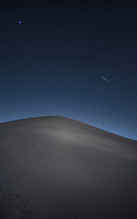 désert de nuit