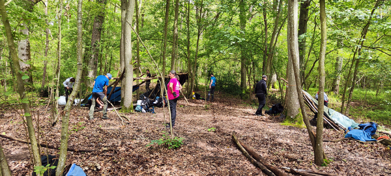 Nos séjours bushcraft en Belgique