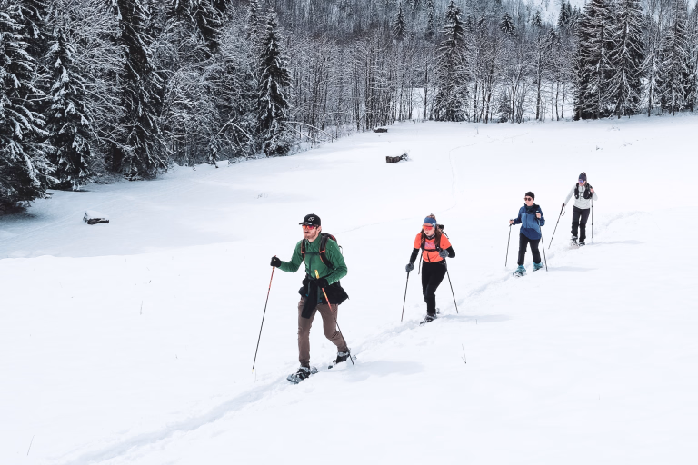 Découverte des circuits raquettes débutants