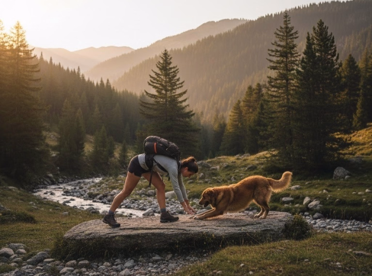 séjour à vélo avec son chien