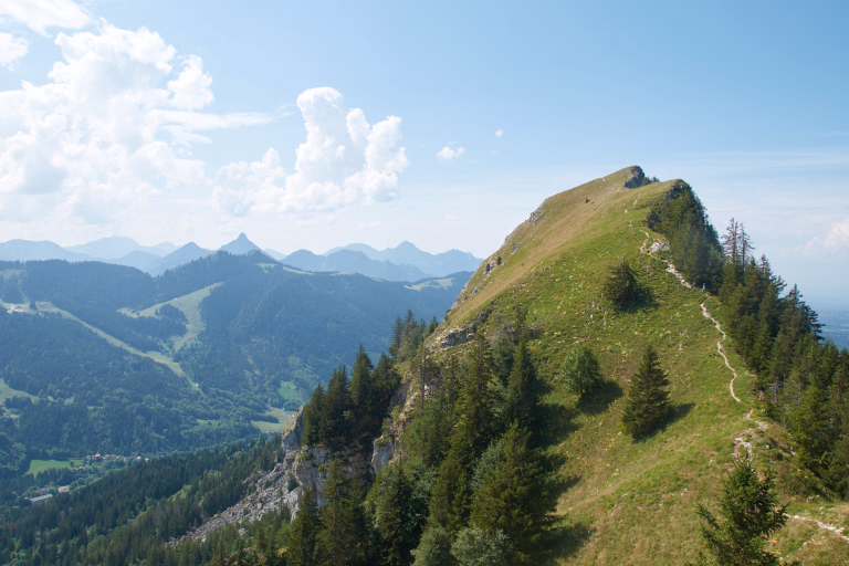 Le GR5 par le Mont César