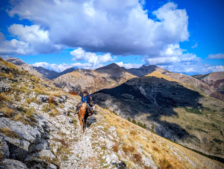 Séjours randonnée équestre en Hautes-Alpes
