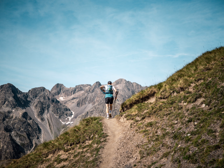 Trail à Champsaur Valgaudemart