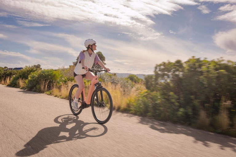 femme cycliste