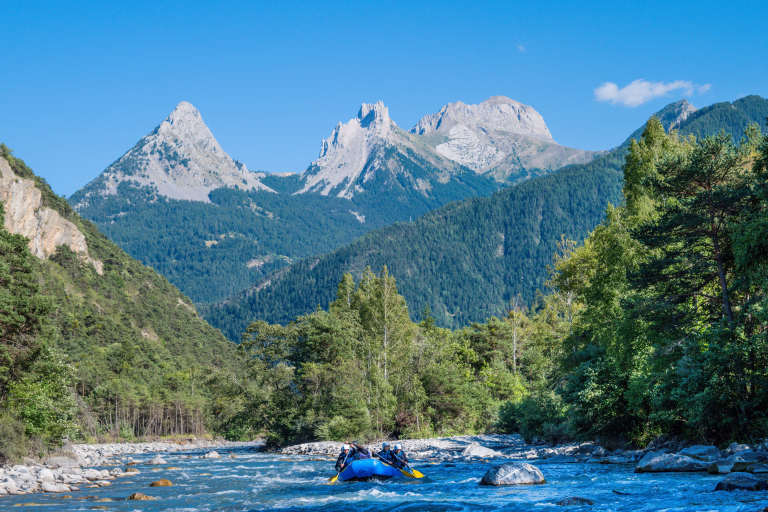 Rafting dans l'Ubaye