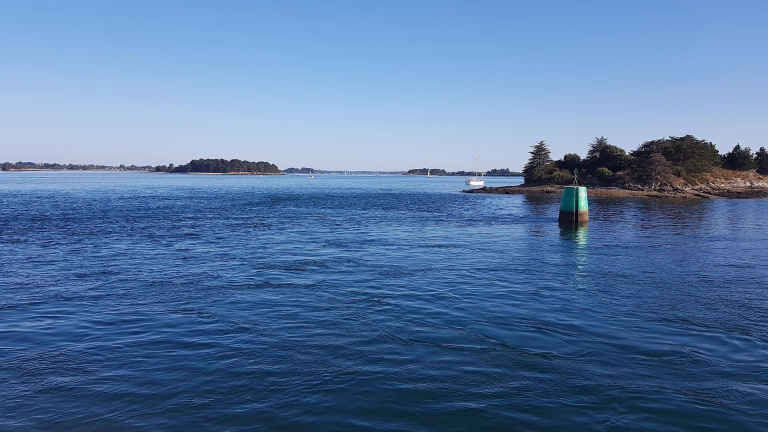 Paddle dans le golf du Morbihan