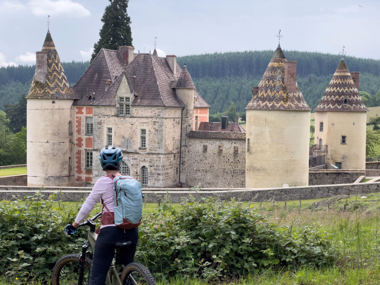 Balade à vélo itinéraire Châteaux de la Loire