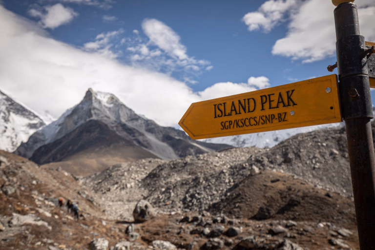 Ascension de l'Island Peak