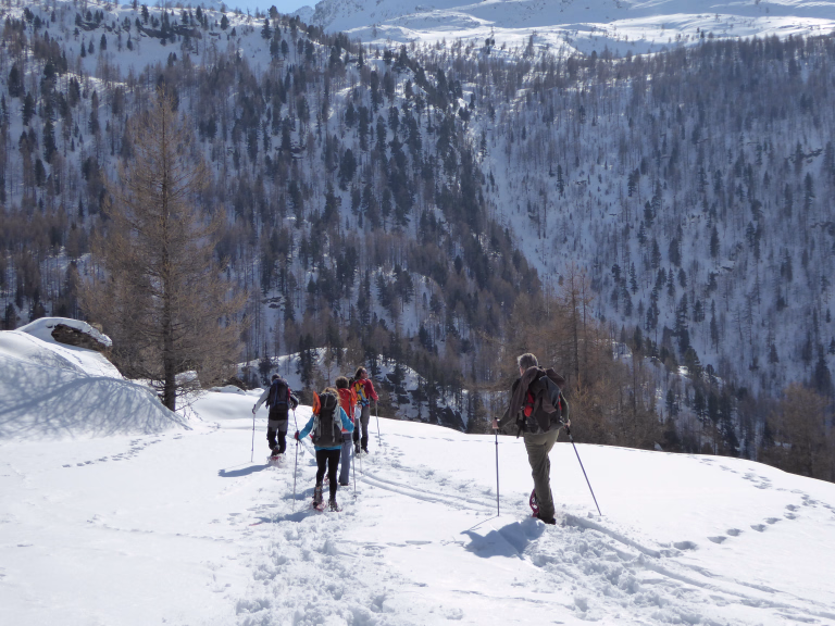 Nos séjours en raquette à neige en Italie