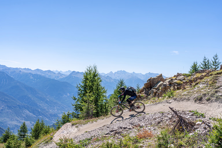 VTT à Puy Saint Vincent